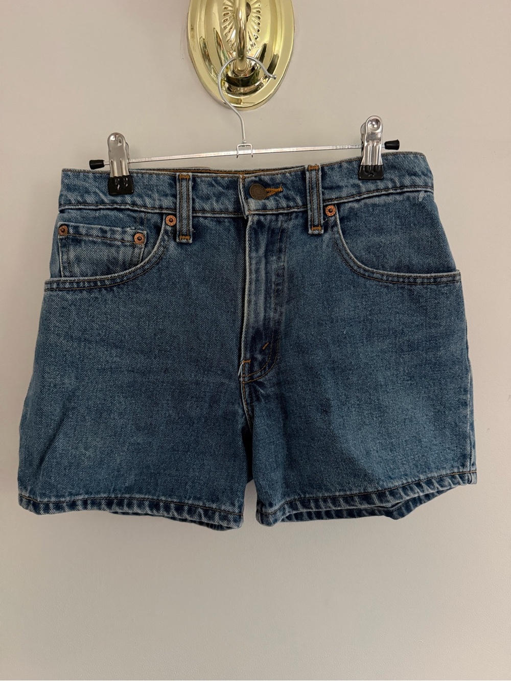505 Levi’s Denim High-Rise Shorts